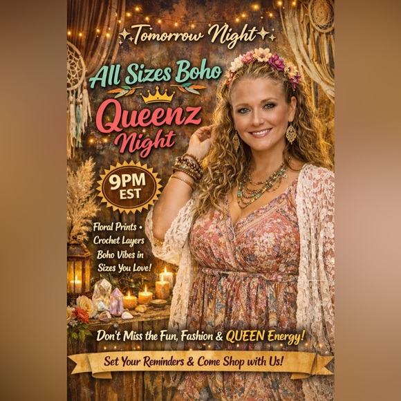 @threadsbyme (Shauna) MAIN FLYER LIKE this to be notified when I am LIVE. (1st) - Picture 3 of 6